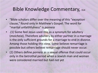 Matthew 19 Jesus Is Tested Concerning Divorce Jesus Is Asked About Matthew 19 Jesus Is Tested Concerning Divorce Jesus Is Asked About