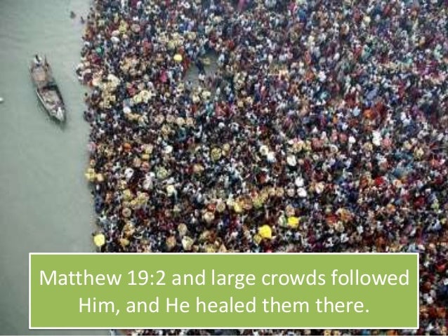 matthew 19 jesus is