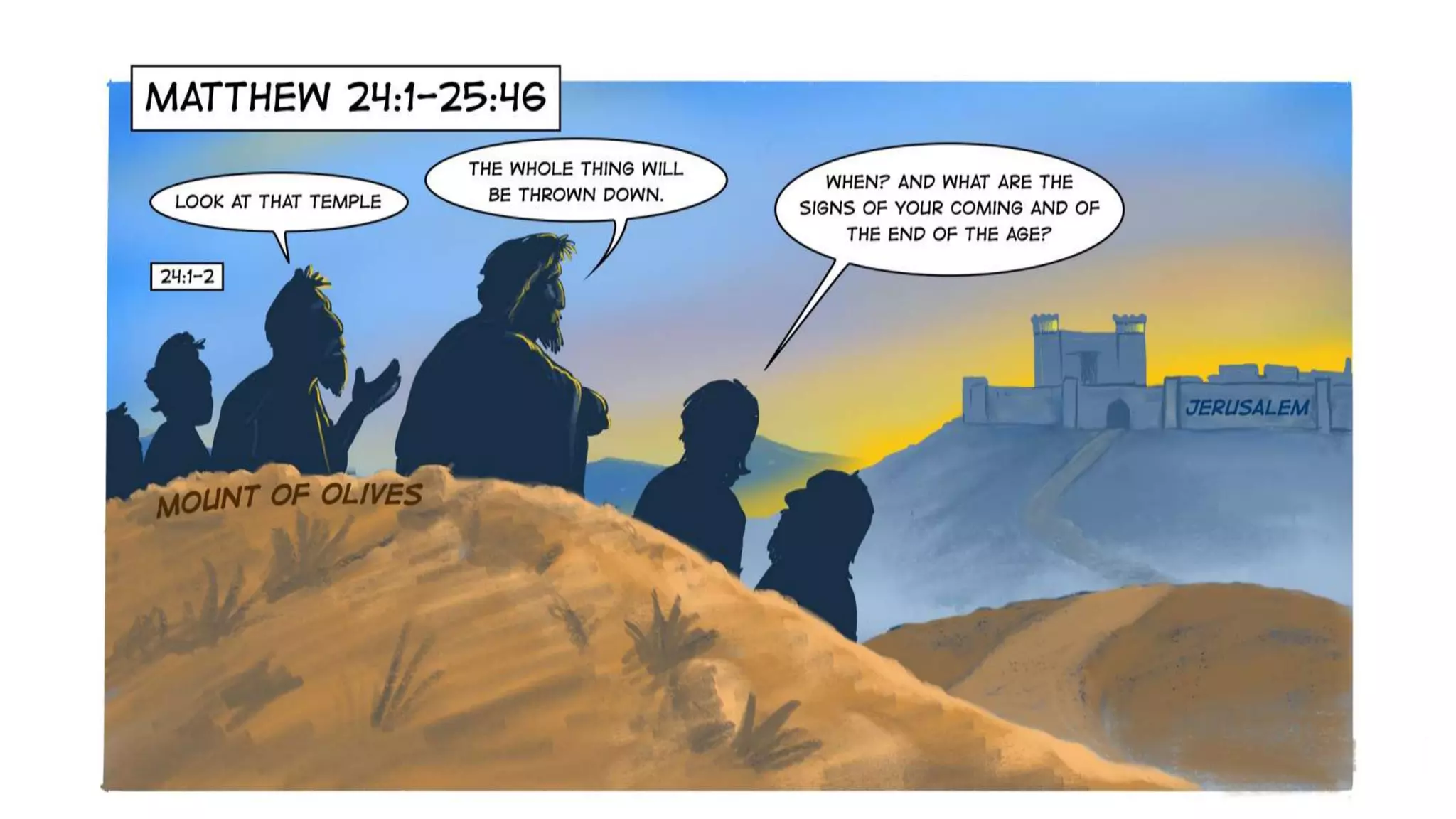 The End Times Discourse in Matthew 24