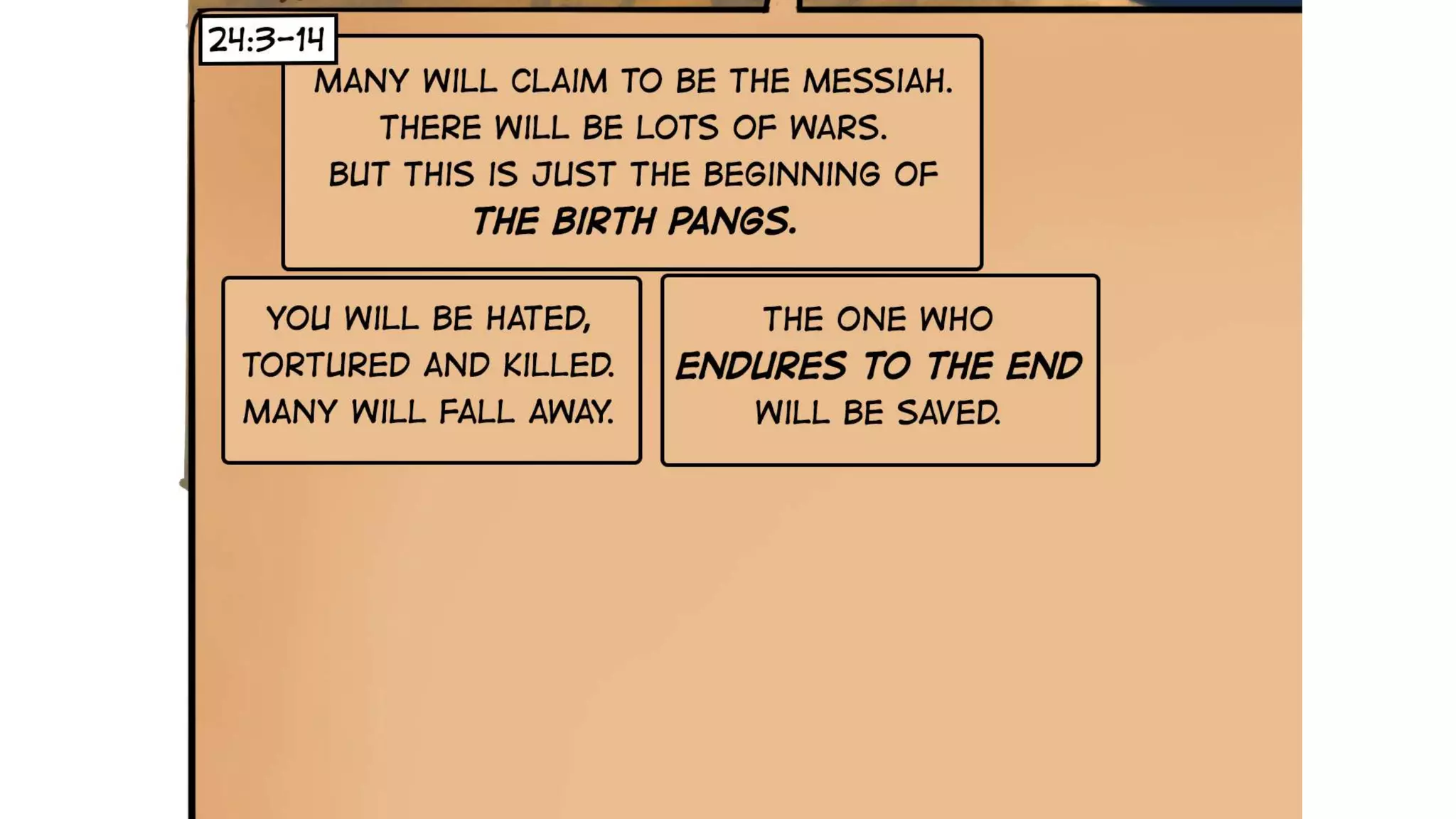 The End Times Discourse in Matthew 24