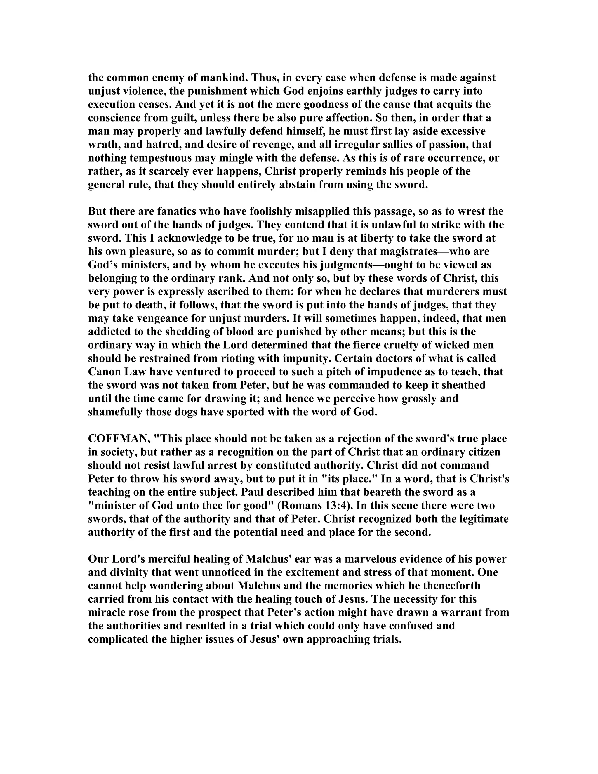 Matthew 26 commentary