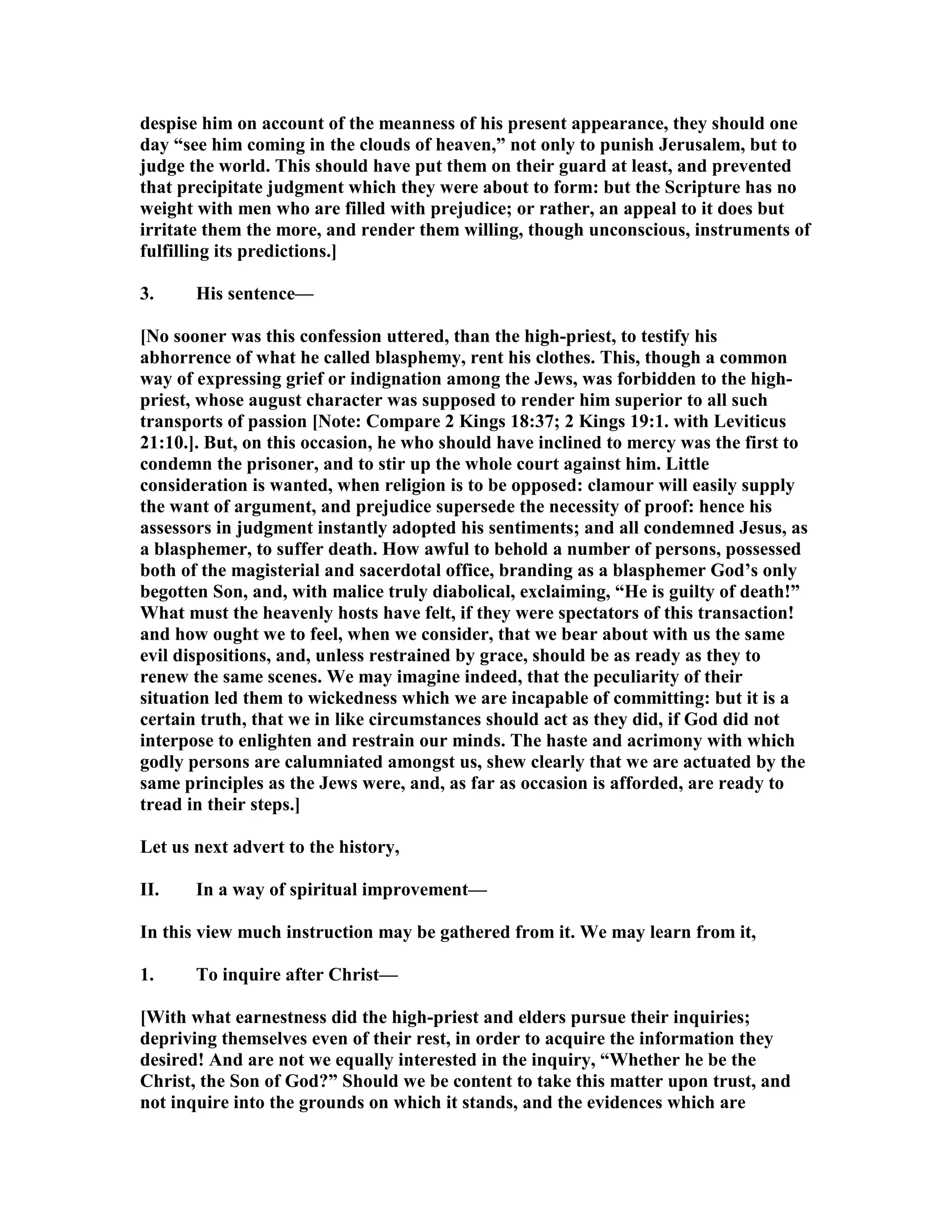 Matthew 26 commentary