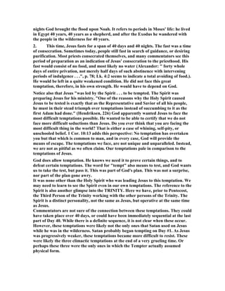 Matthew 4 1 11 commentary | PDF