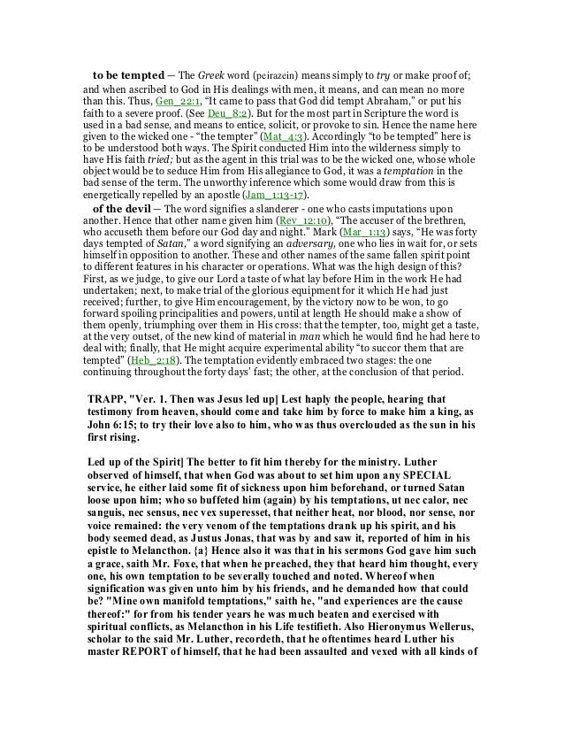 Matthew 4 1 11 Commentary Matthew 4 1 11 commentary