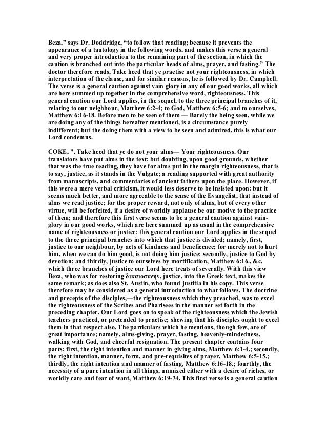 matthew-6-1-8-commentary