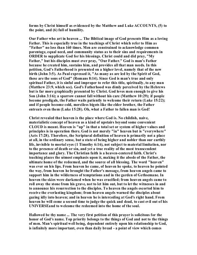 matthew-6-9-15-commentary