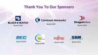 iwceexpo.com/nif16
#IWCE2016
Thank You To Our Sponsors
 