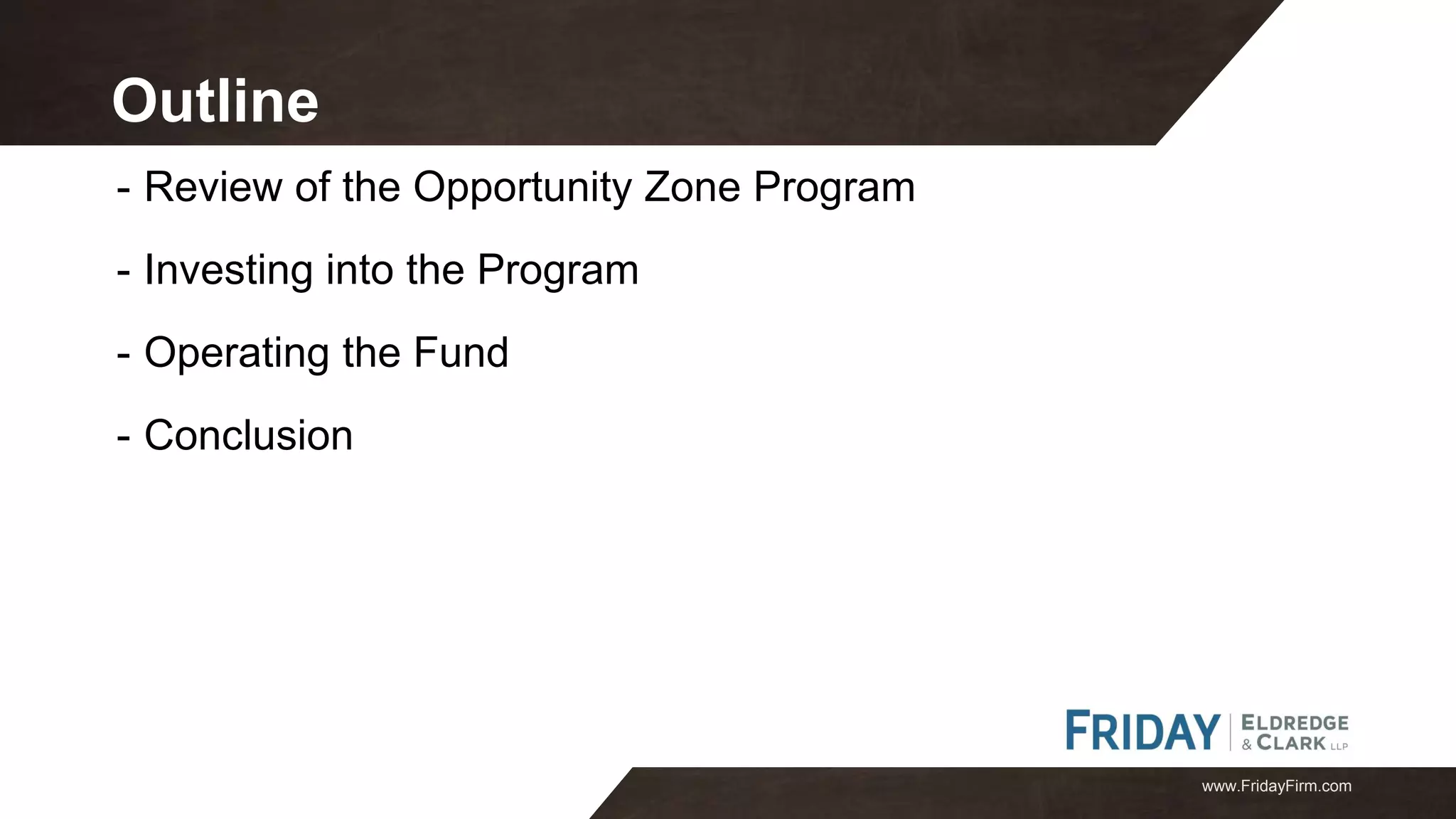 Qualified Opportunity Zones | PPTX