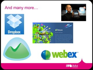 And many more… do (yet)
 What we do not
 