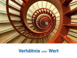 Verhältnis oder Wert
 