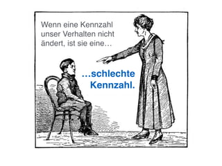 …schlechte
Kennzahl.
Wenn eine Kennzahl
unser Verhalten nicht
ändert, ist sie eine…
 