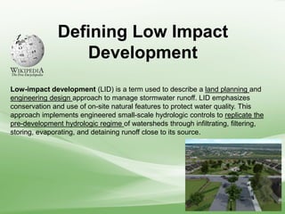 Low Impact Development - Call to Action