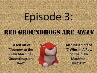 Red Groundhog Matt Magnone Comic Series | PDF