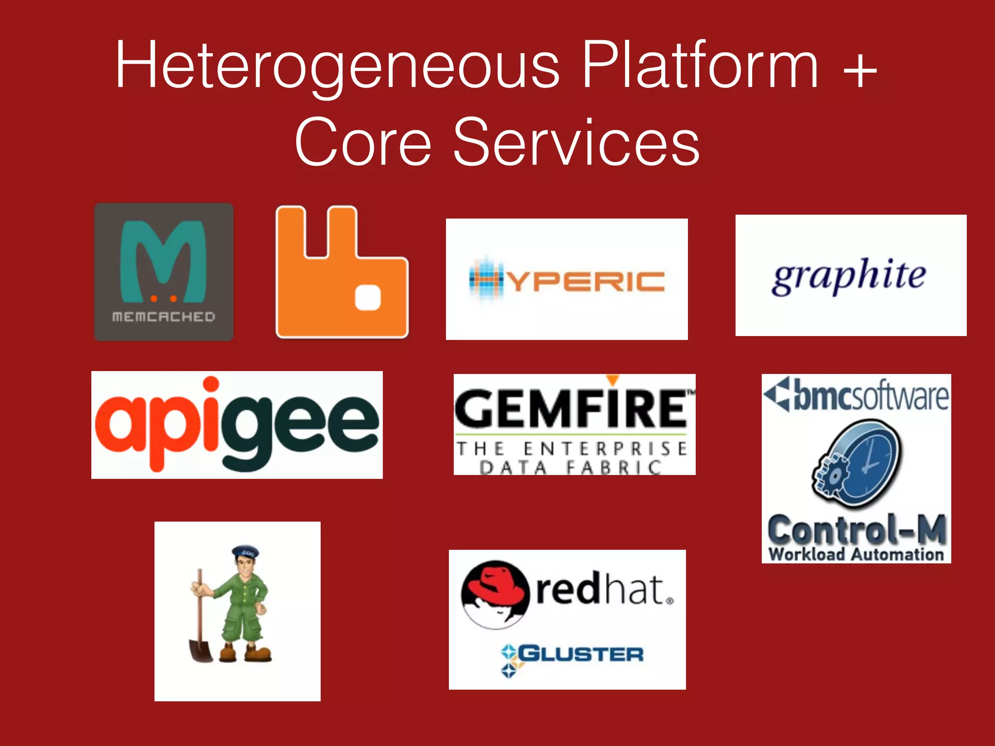 Heterogeneous Platform +
Core Services
 