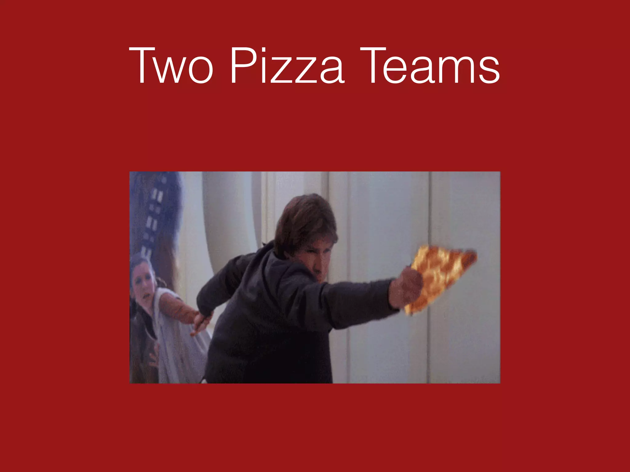 Two Pizza Teams
 