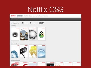 Netﬂix OSS
 