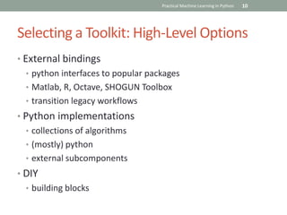 Practical Machine Learning in Python | PPTX