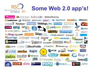 Some Web 2.0 app’s! 