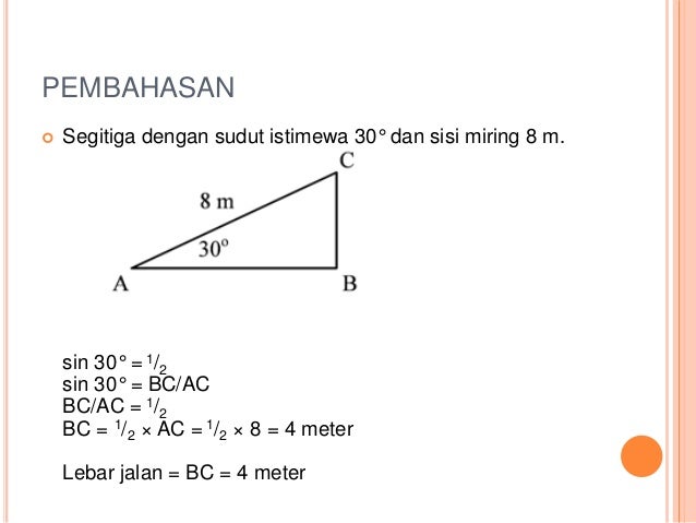 trigonometri dasar kelas 10 kelompok 6