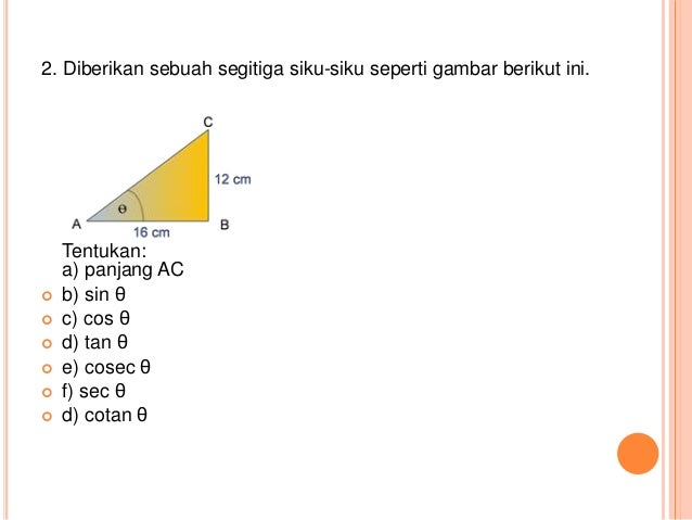 trigonometri dasar kelas 10 kelompok 6