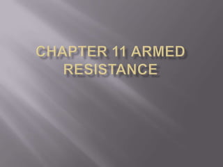 Chapter 11 Armed Resistance 