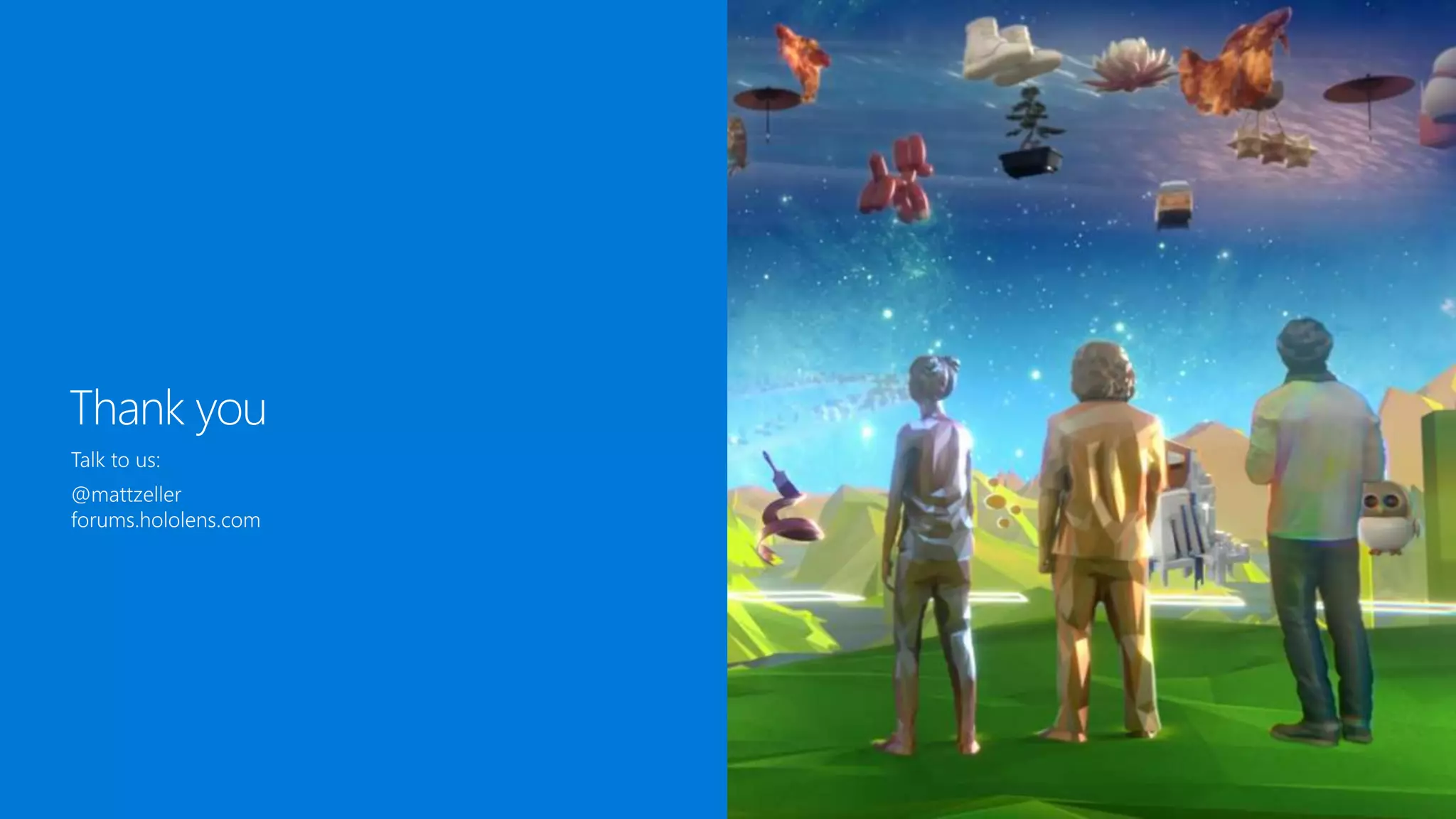 Matt Zeller (Microsoft): Windows Mixed Reality: Holograms to VR, and Everything in Between