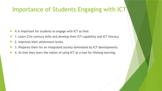 ICT in Secondary Schools Education .pptx