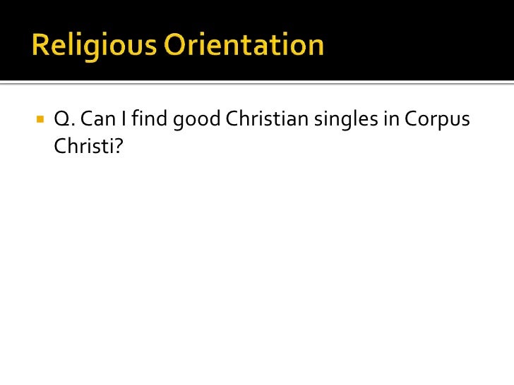 Corpus christi personals