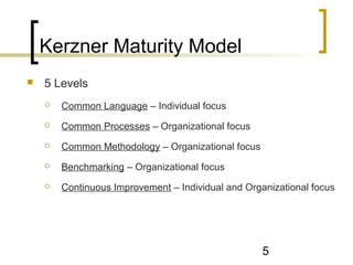 Maturity Models | PPT