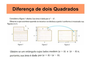 Diferença de dois Quadrados
 