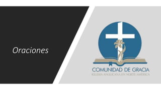 Oraciones
 