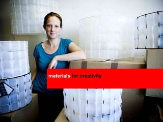 materials for creativity
 