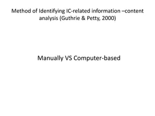 Manual vs automatic vs intelligent | PPTX
