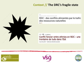 Context // The DRC’s fragile state
 