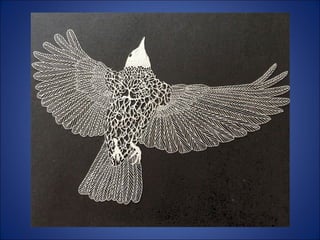 Maude white -  Art only with paper