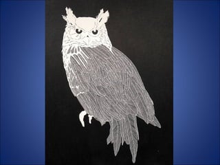 Maude white -  Art only with paper