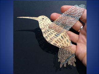 Maude white -  Art only with paper