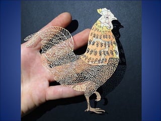 Maude white -  Art only with paper