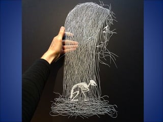 Maude white -  Art only with paper