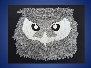 Maude white -  Art only with paper