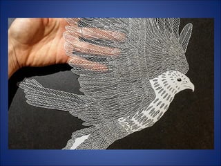 Maude white -  Art only with paper