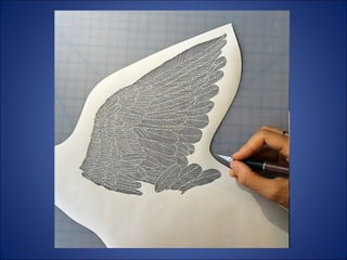 Maude white -  Art only with paper