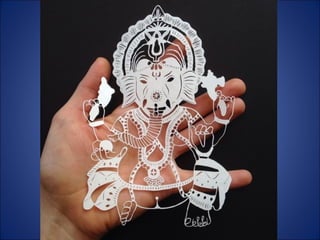 Maude white -  Art only with paper