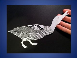 Maude white -  Art only with paper