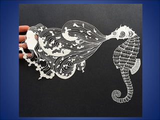 Maude white -  Art only with paper