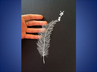 Maude white -  Art only with paper