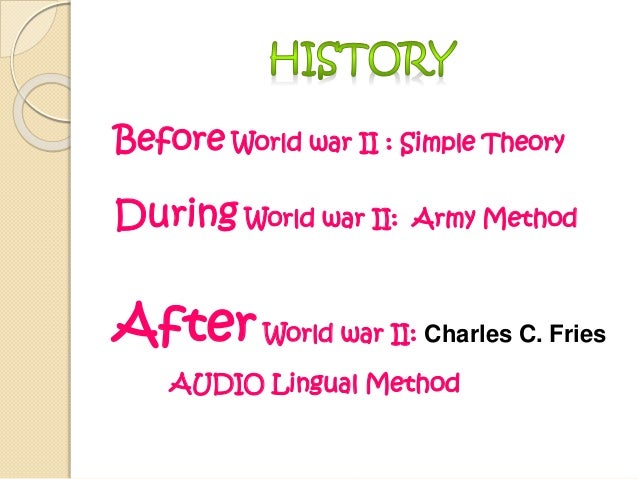 audio lingual method advantages and disadvantages pdf
