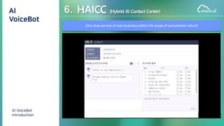 6. HAICC (Hybrid AI Contact Center)
 