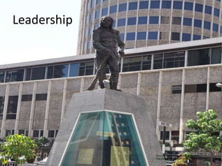 Leadership
This image is used under a CC license from
http://www.flickr.com/photos/jlascar/4540820430/
 