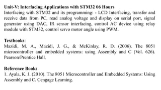 Comprehensive Study of 8051 and STM32 Microcontrollers with Embedded C ...
